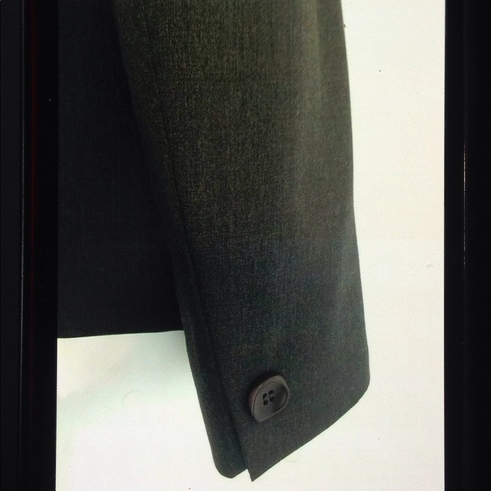 Kuhlman Wool Button Front Lined Career Blazer - image 6